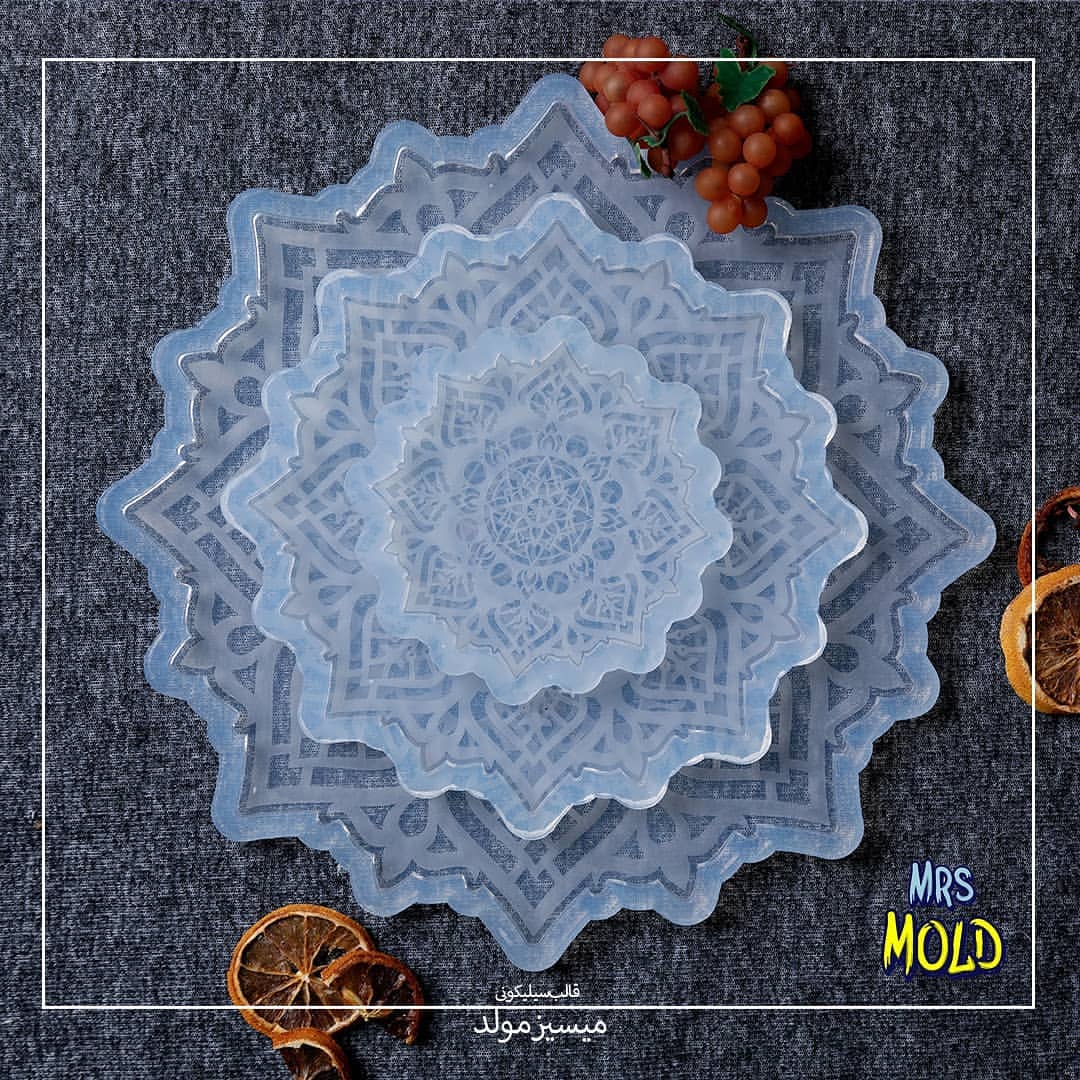 طرح ماندالا ۲ سایز ۳۲ سانت